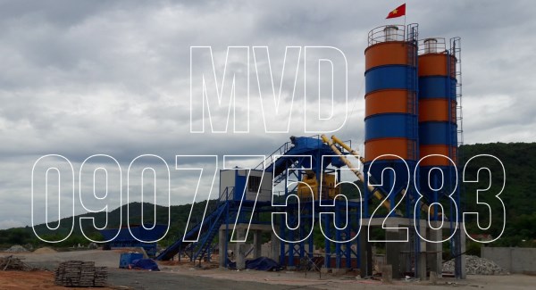 Trạm trộn bê tông MVD - Trạm Trộn Bê Tông MVD - Công Ty TNHH Giải Pháp Công Nghệ MVD Việt Nam